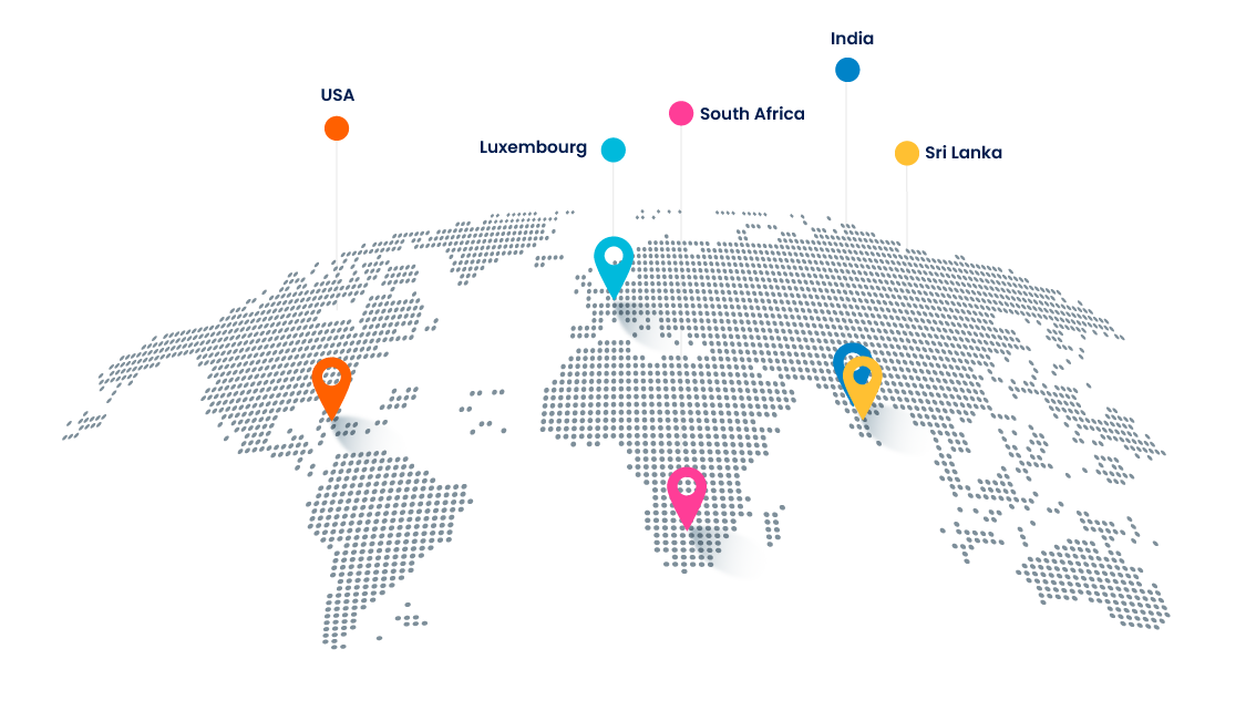 Global Office Map for Mobile View